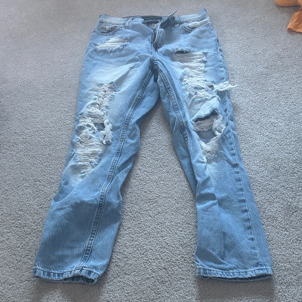 Aeropostale Light Blue Mom Jeans